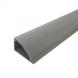 ZGYZJM China Factory Manufacturer Wholesale PVC Gray White Color Home Decorative Raceway Wall Corner Triangular Trunking