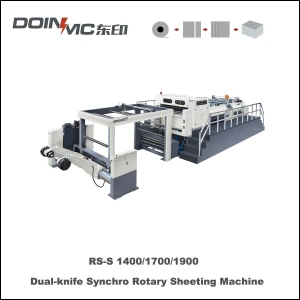 Automatic Double-knife Rotary Swing Sheeting Machine RS-S 1400/1700/1900