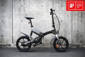 Unique design! 2023 best light weight folding electric city bike, magnesium frame,city ebike