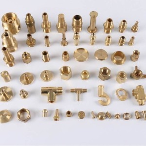 Precision brass CNC machining parts 100