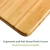 Import Bamboo Desktop For Standing Desk from China