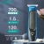 Import VGR V-255 zero cutting blade IPX7 waterproof low noise cordless hair clipper professional electric hair trimmer for men from China