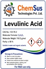 Pure Levulinic Acid for Industrial and Cosmetic Applications