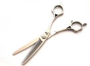 "BR-30 6.0Inch" Japanese-Handmade Thinning Hair Scissors (Your Name by Silk printing, FREE of charge)