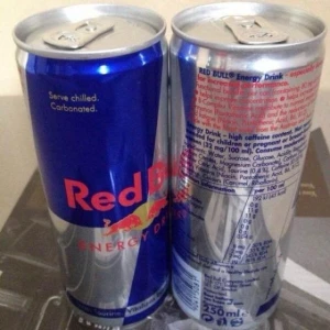 Redbull from Austria with English Texts