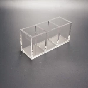Custom acrylic storage box