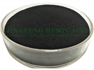 Humic acid black powder granule crystal fertilizer price products
