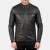 Import Ionic Black Leather Jacket from Pakistan