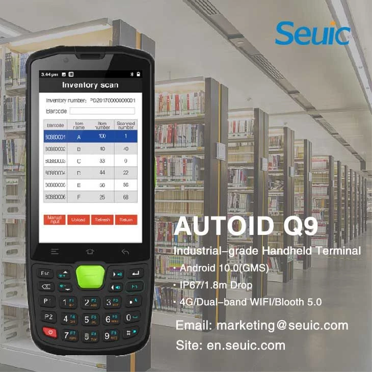 Buy Android Autoid Q9 Industrial Handheld Computer Durable Capture Tools For Logistics from