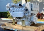 Used MAN D2868 LE433, Marine Diesel Engine, V-8 1200 HP @ 2300 RPM