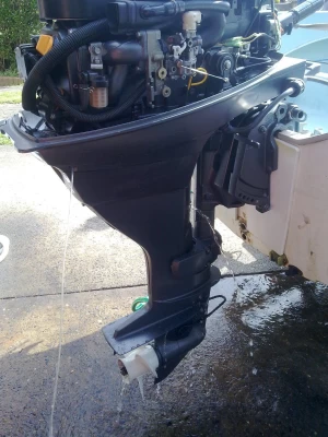 Used Yamaha 25HP 4-Stroke Outboard Motor Engine