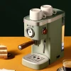 Full semi-automatic coffee machine household small concentration multifunctional all-in-one machine