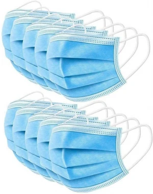 Ce/FDA Certified Disposable 3-Ply Non Woven Face Mask for Personal Use