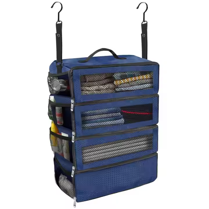 Buy Hanging Luggage Organizer Carry On Closet Insert Fits Carry-on With ...