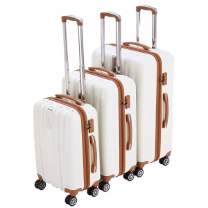 Spinner Lock Colorful Material Gender Travel Bag 3 Pieces Trolley Luggage Sets Suitcase