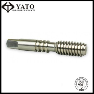 High Precision Machined Shaft Made From Stainless Steel Bar Square