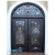 Import Custom classic wrought iron entrance doors from Vietnam