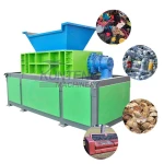 Double Shaft Waste Shredding Machine Wood Metal Plastic Shredder Machine