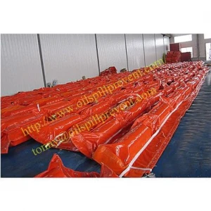 PVC solid float oil boom from qingdao singreat(evergreen properity)
