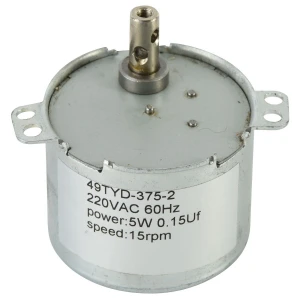 50mm Synchronous ac gear motor for household appliances