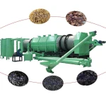 Smokeless Environmental Straw Carbonization Equipment Automatic PLC System Branch Bamboo Waste Carbonizing Furnace