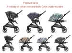 Multifunction Pushchair High Portable Lightweight Travel Pram two-way implementation Baby Stroller