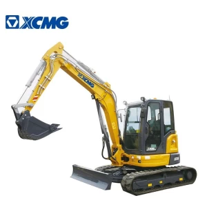 XCMG Official mini excavator xe55e 5.5ton excavator crawler with excavator spare parts price