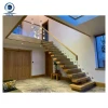 Floating Stair Modern Contemporary Customized Staircase with Glass Railing