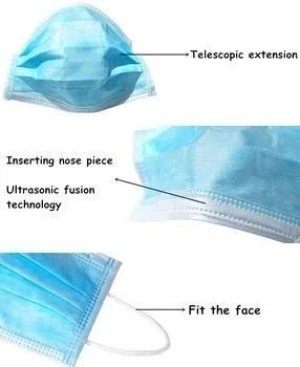 Disposable 3m Medical Face Mask Available in Stocks