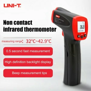 Non-contact LCD Digital Infrared Thermometer Body Temperature Adult Kid Forehead