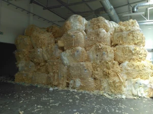 Polyurethane foam scraps