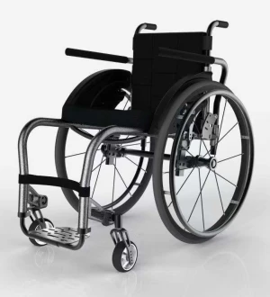 Light weight carbon fiber rigid frame leisure active wheelchair