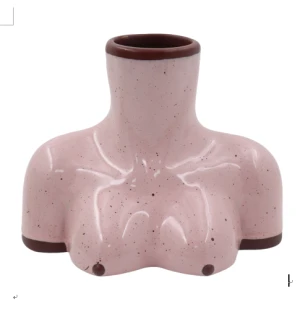 Creative home decor ceramic vases for decorating rooms with human body vases221-218700