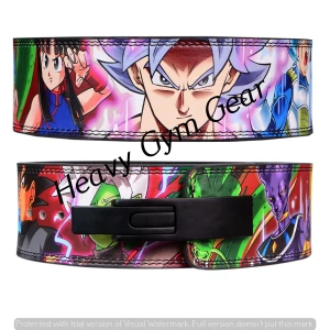 Anime Weightlifting Lever Belt \ Powerlifting belt \ Custom Design option, every colour available