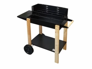 25” RollingTrolley 4-heights charcoal grill set.(VK03-288)