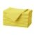 Import 100% Cotton 20 Inch Square Cloth Napkins    Double Folded and Hemmed Table Napkins Yellow Napkins from India