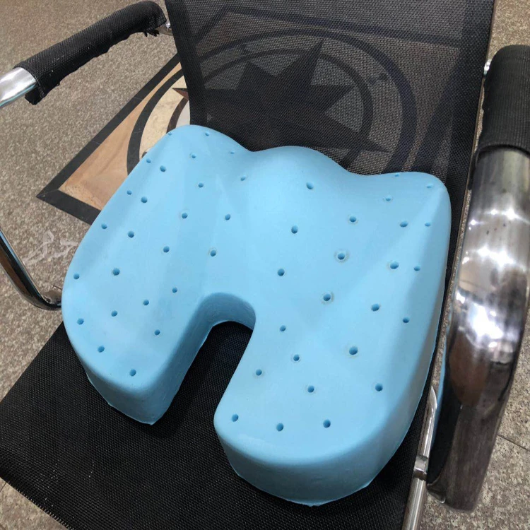 100% Gel Infused & Ventilated Orthopedic Memory Foam Seat Cushion/back Support Cushion Chair Waterproof Car Seat Handmade Yoga