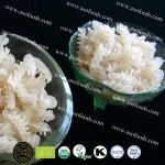 100% organic natural white rice fusilli