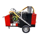 100L Asphalt Road Crack  Filling machine GASOLINE/ DIESEL crack sealing machine