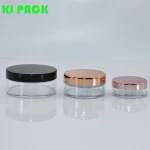 10g 20g Plastic Makeup Powder Case Containers, Face Loose Powder Cosmetic Container