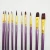 Import 10pcs wood Handle Nylon Artist Brush Set Oil Acrylic Watercolor Paints Brush from China