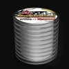 10x100m connected fishing line pe braided multifilament colored  fishing line