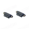 110V-220V 2A 250VAC~3A 125VAC 2P1T Voltage Conversion Switch Slide Switch 3PIN Power 45 Degrees Tilt Plug