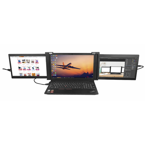 Buy 11.6inch Fhd 1080p Full Hd Triple Monitor With Multi Port Computer ...