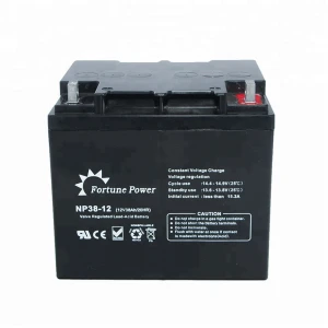 12V 38ah VRLA Gel Deep Cycle Rechargeable UPS Lead Acid Solar Battery