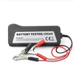 12V Automotive Battery Tester LCD Digital Test Analyzer Alternator for Car Motorcycle Analyzer 6 LED Lights Auto System
