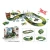 Import 144PCS 360 degrees stunt loop slot track toy dinosaur paly set electric racing track toys from China
