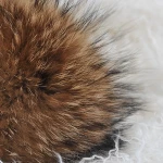 14cm stylish baby blue raccoon fur pompon dyed colors real raccoon fur balls super large animal fur pom pom