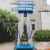 Import 14m Hydraulic Lift Work Platform Mobile Aluminium Dual Mast Lifter Aerial Lift Platform from China