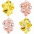 Import 14pcs Gold Series Foil Latex Confetti Balloon Set Helium Star Wedding Birthday Party Decorations from China